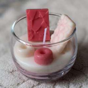 Chocolate Glass Candle