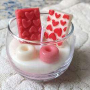 Chocolate Glass Candle